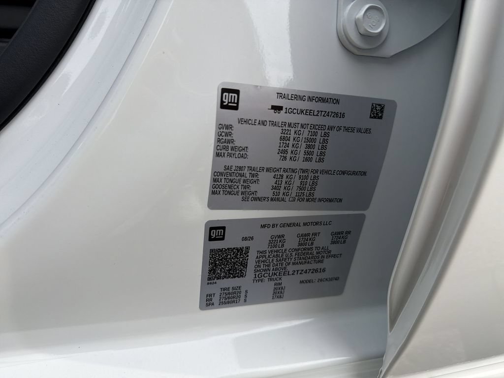 New 2026 Chevrolet Silverado 1500 RST AWD/4WD image 36