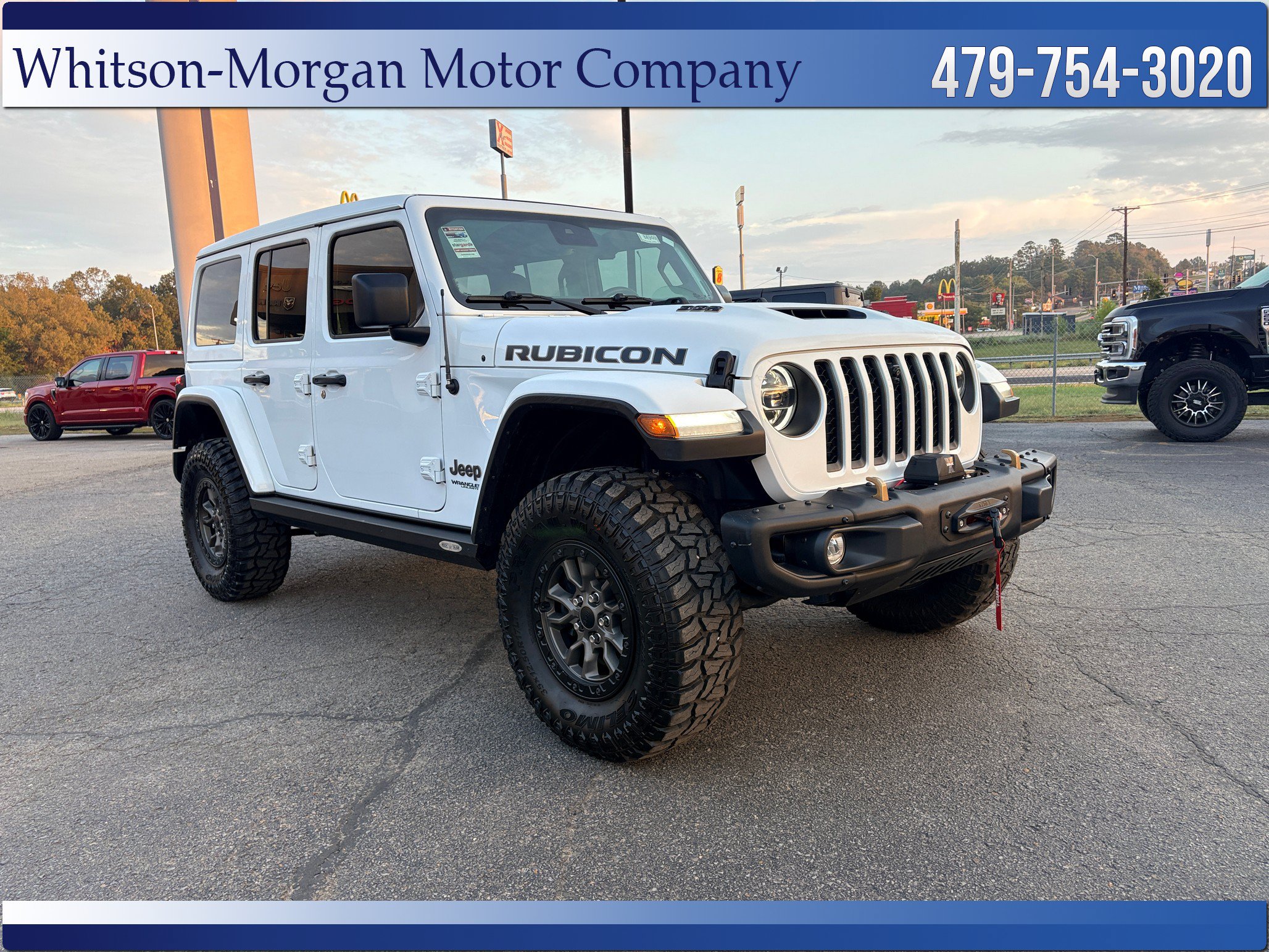 Used 2022 Jeep Wrangler Unlimited Rubicon w/ Trailer Tow Package AWD/4WD image 3