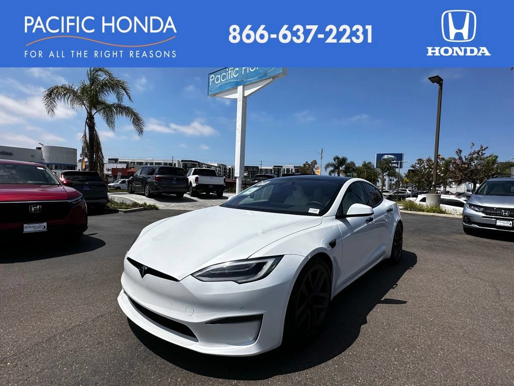 Used 2021 Tesla Model S Plaid AWD/4WD image 1