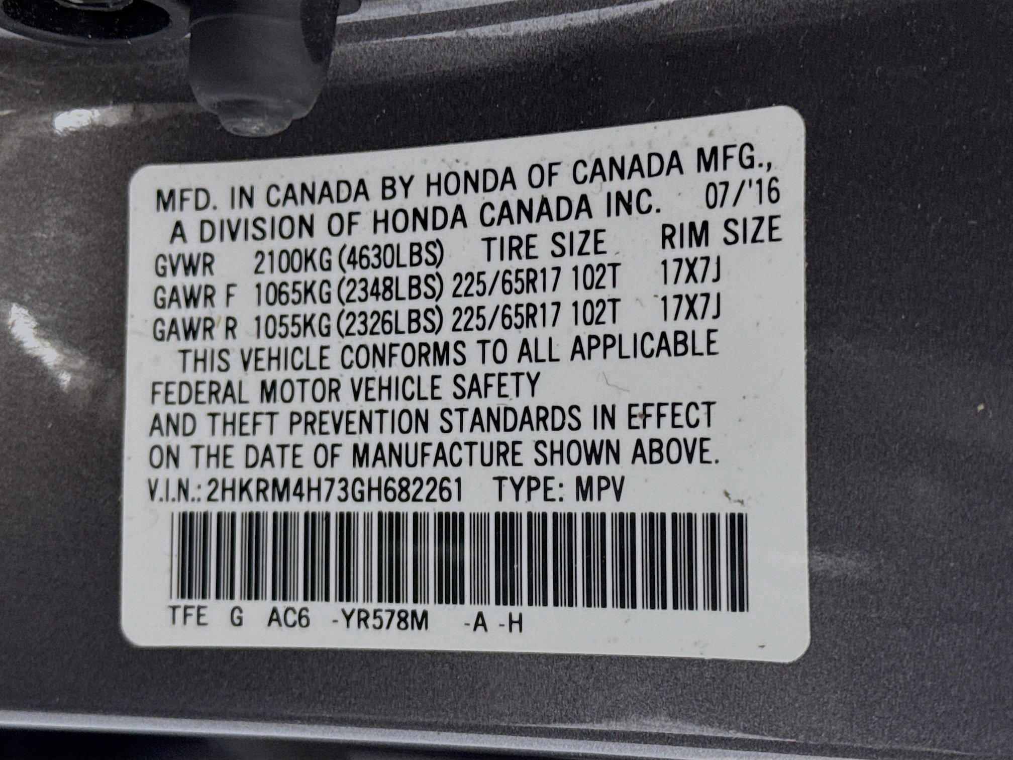 Used 2016 Honda CR-V EX-L image 31