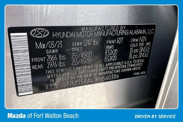 Used 2023 Hyundai Santa Fe Calligraphy FWD image 7