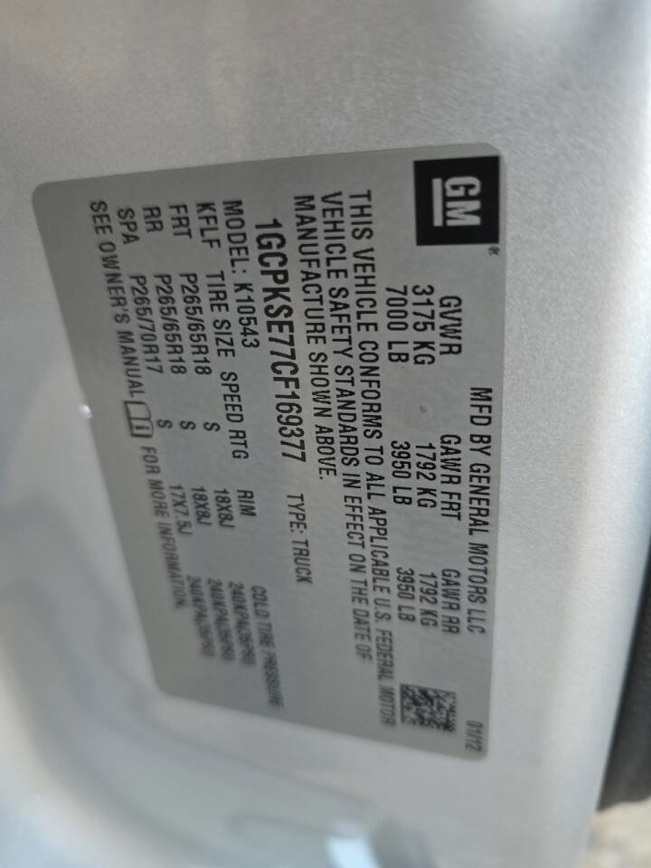 Used 2012 Chevrolet Silverado 1500 LT w/ All-Star Edition image 38