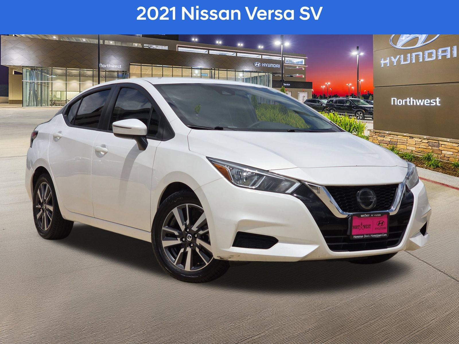 Used 2021 Nissan Versa SV FWD image 1