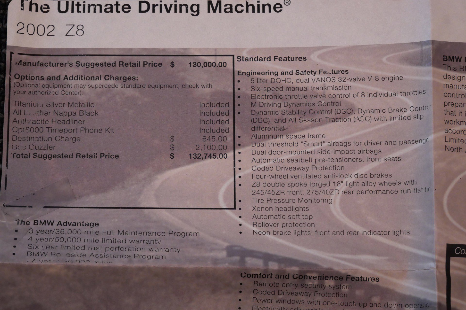 Used 2002 BMW Z8 RWD image 25