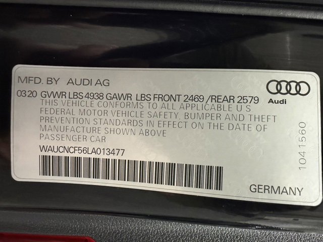 Used 2020 Audi A5 2.0T Premium Plus w/ Premium Plus image 31