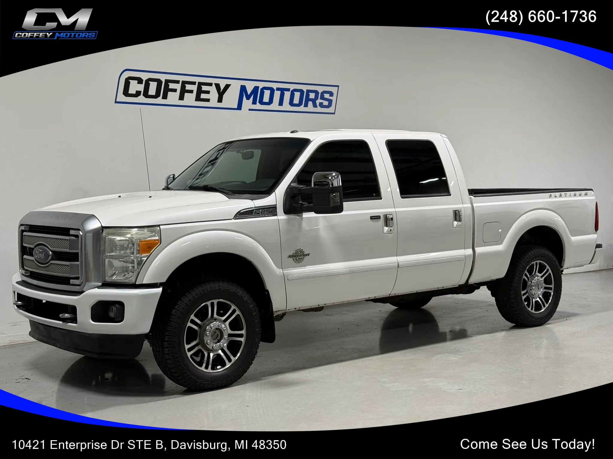 Used 2015 Ford F250 Platinum w/ FX4 Off-Road Package AWD/4WD image 1