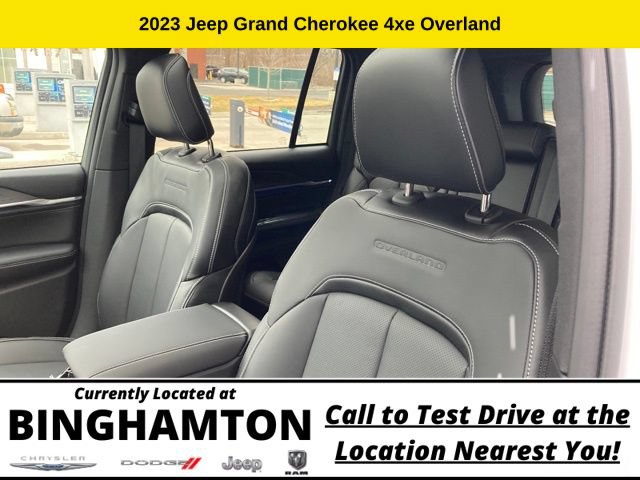 New 2023 Jeep Grand Cherokee Overland AWD/4WD image 19