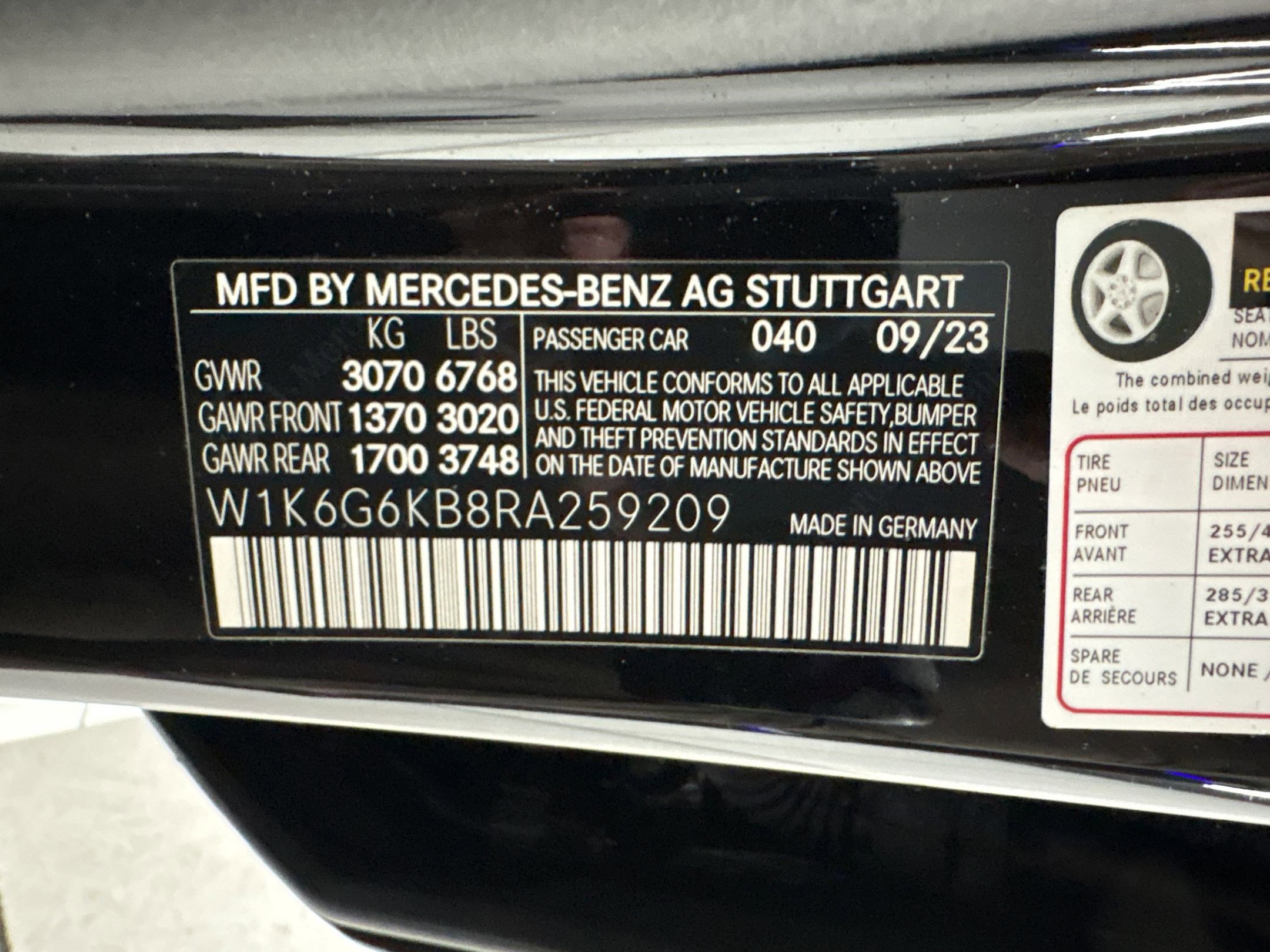 Used 2024 Mercedes-Benz S 580e 4MATIC Sedan image 18