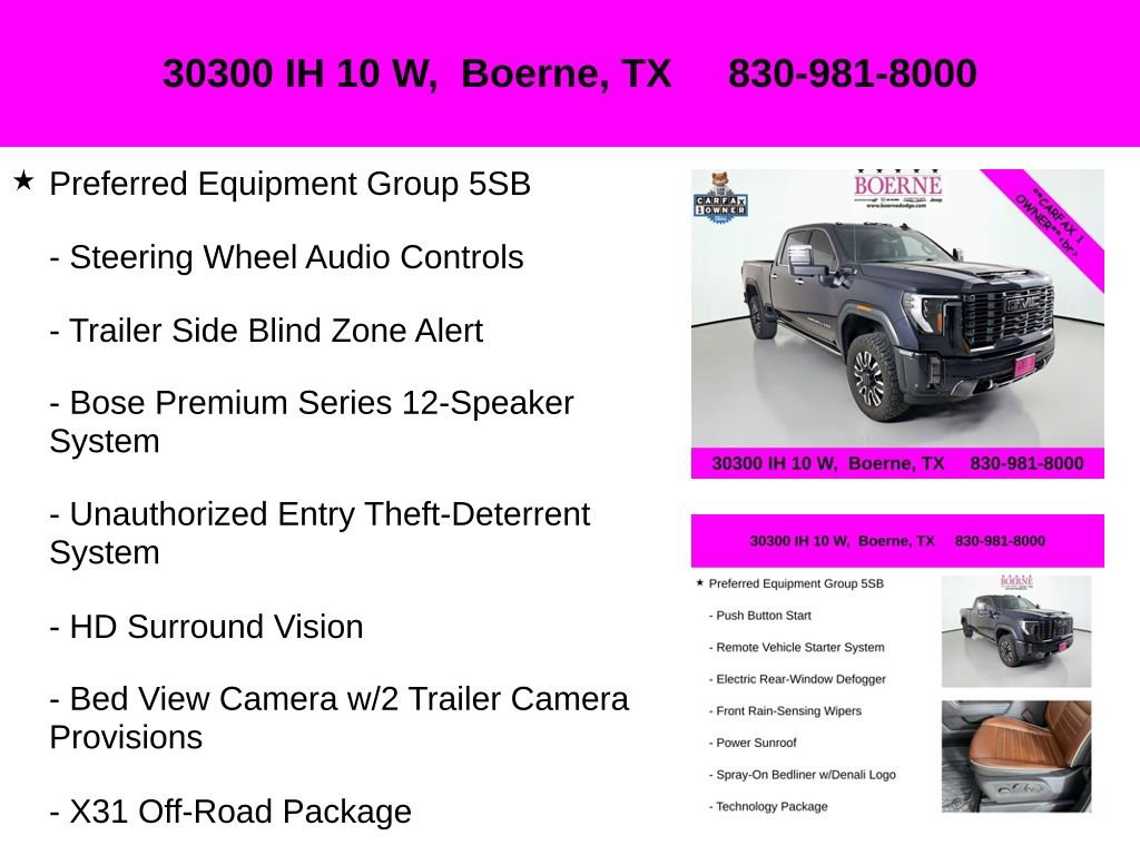 Used 2024 GMC Sierra 2500 Denali Ultimate image 45