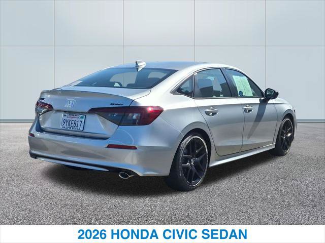 Certified 2026 Honda Civic Sport image 7