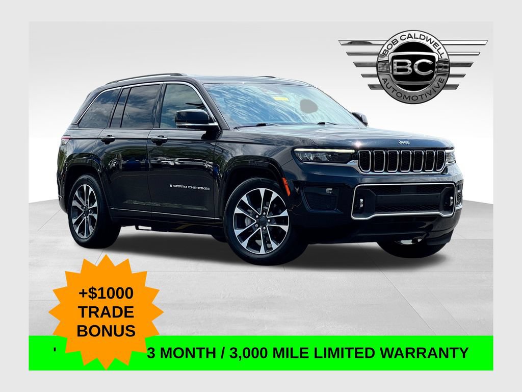 Used 2023 Jeep Grand Cherokee Overland w/ Luxury Tech Group IV AWD/4WD 360° Tour