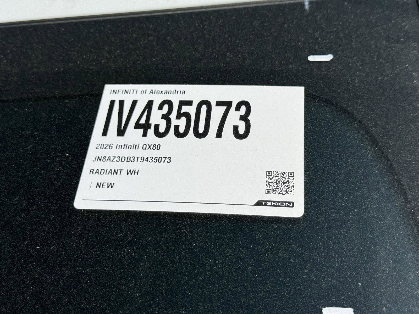 New 2026 INFINITI QX80 4WD w/ Sport Exterior Package image 27