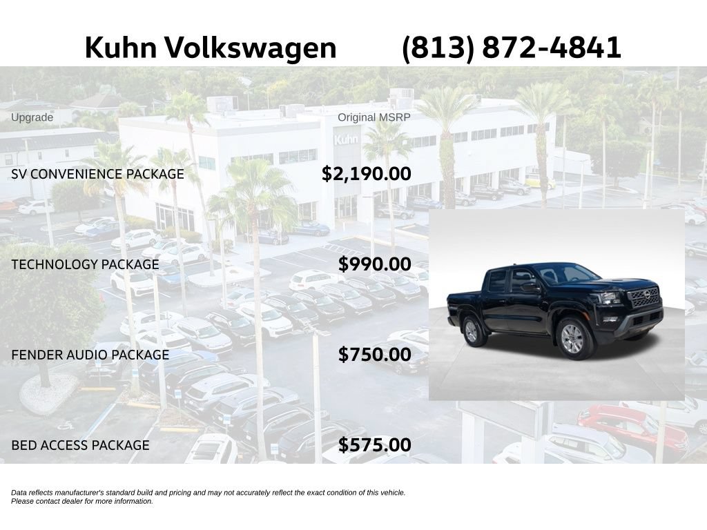 Used 2024 Nissan Frontier SV w/ SV Convenience Package RWD image 5