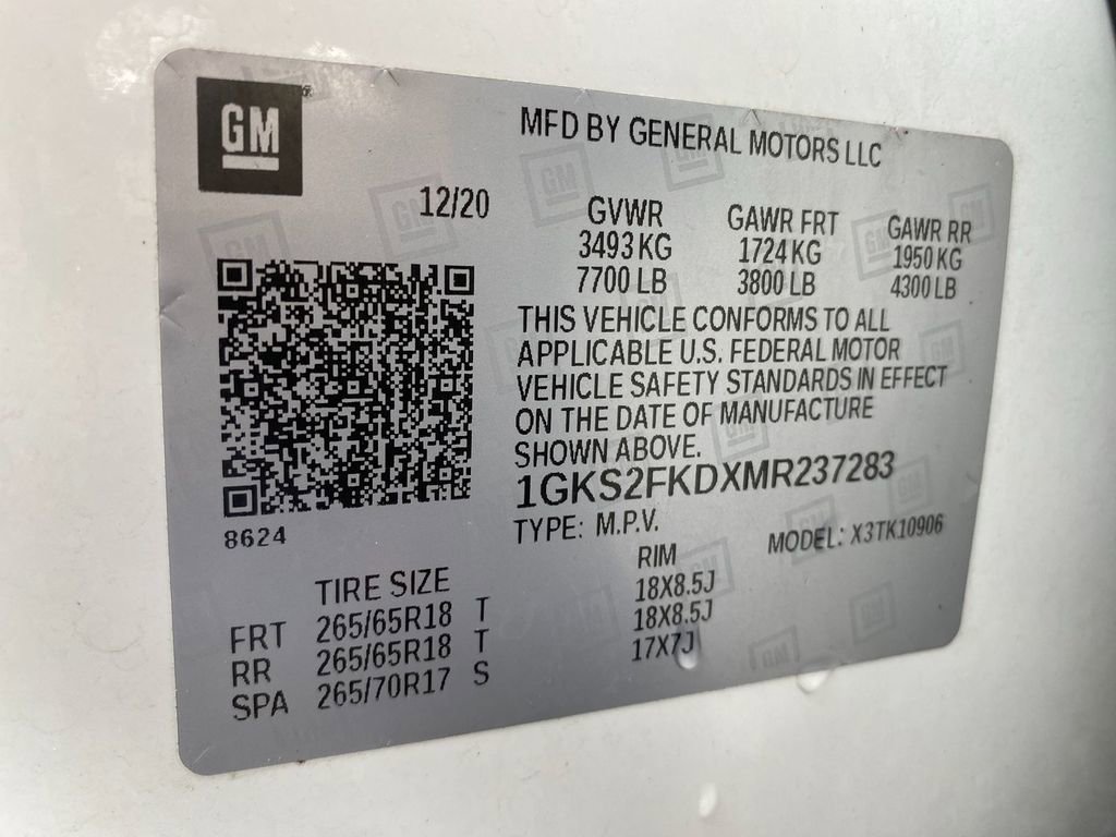 Used 2021 GMC Yukon XL SLE w/ Gmc Pro Safety Plus Package image 34