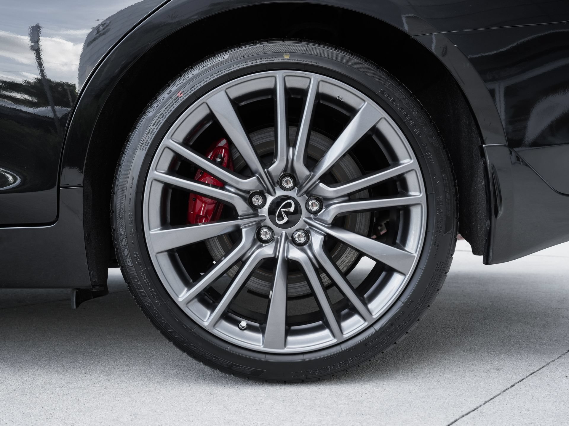 Certified 2023 INFINITI Q50 Red Sport 400 RWD image 30