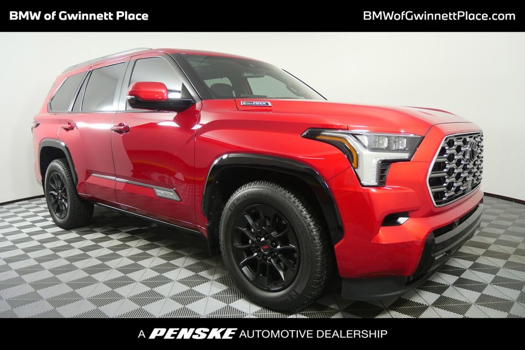 Used 2025 Toyota Sequoia Platinum image 1