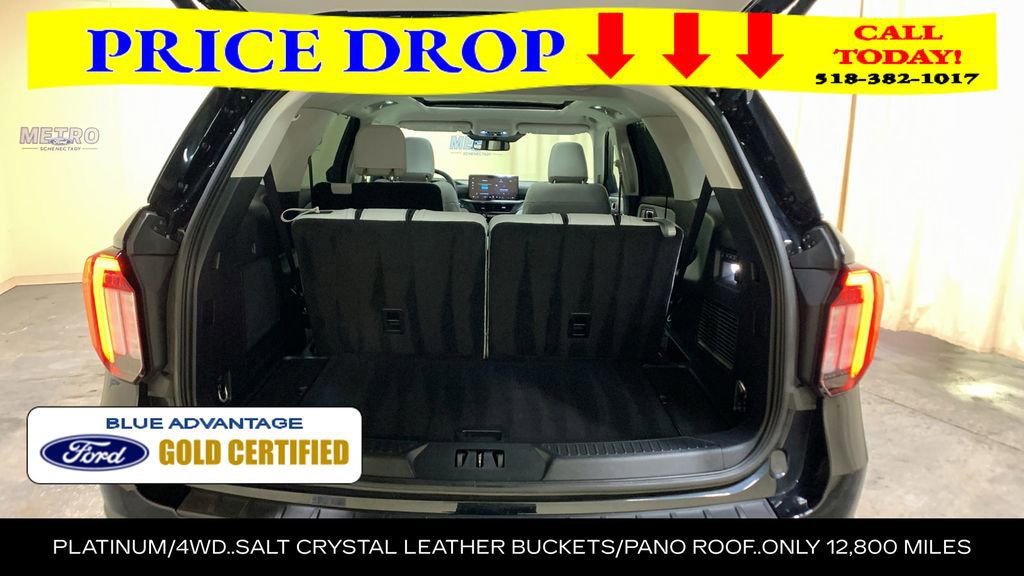 Certified 2025 Ford Explorer Platinum w/ LUX Leather Package AWD/4WD image 23