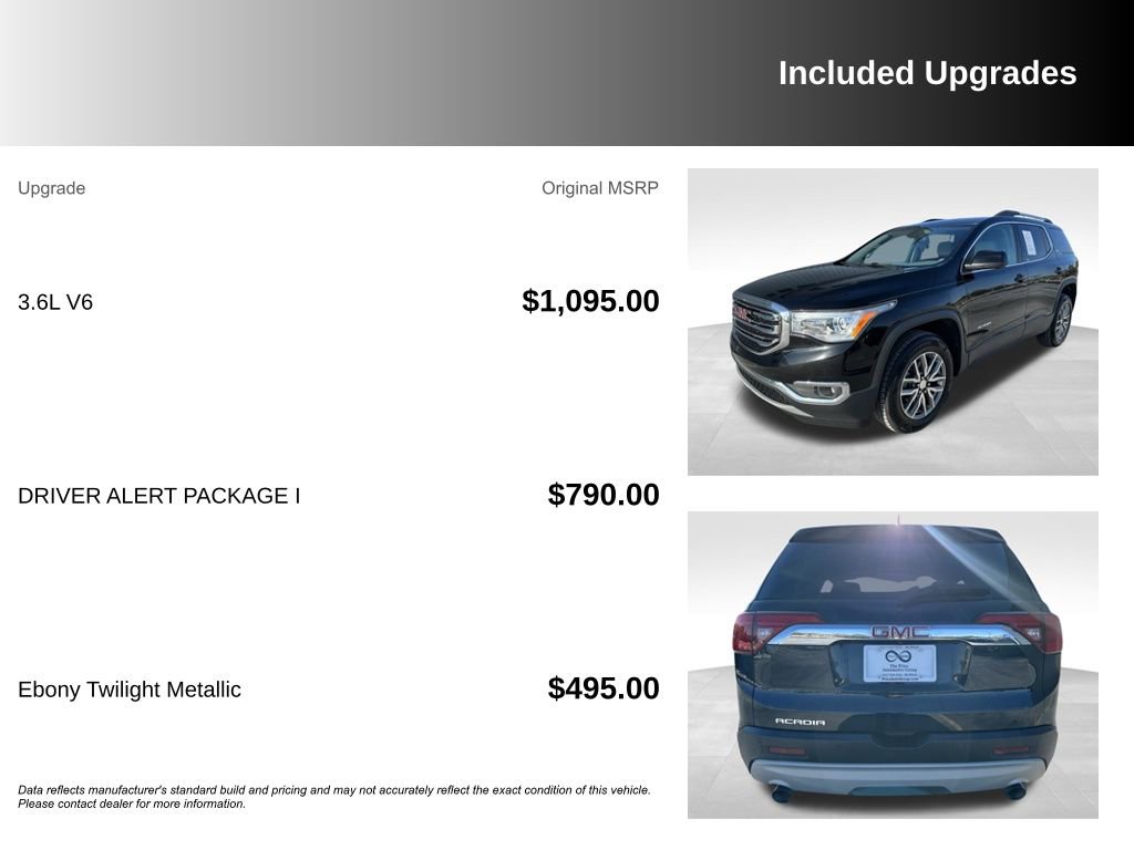 Used 2019 GMC Acadia SLE w/ Driver Alert Package I image 6