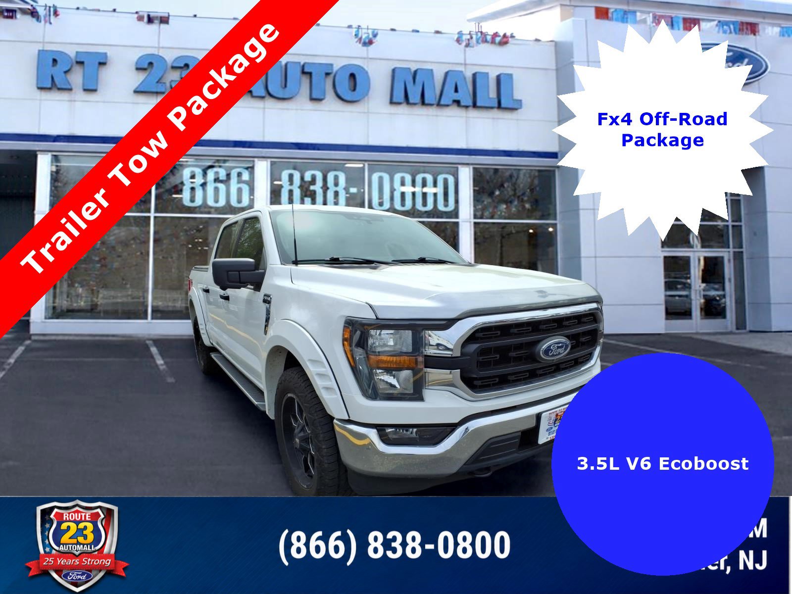 Certified 2023 Ford F150 XLT w/ Equipment Group 301A Mid
