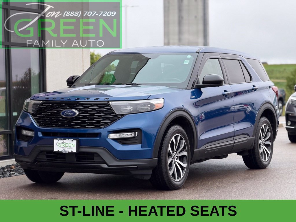 Used 2022 Ford Explorer ST-Line w/ Class IV Trailer Tow Package AWD/4WD image 1