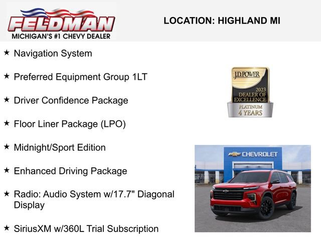 New 2025 Chevrolet Traverse LT w/ Enhanced Driving Package image 3