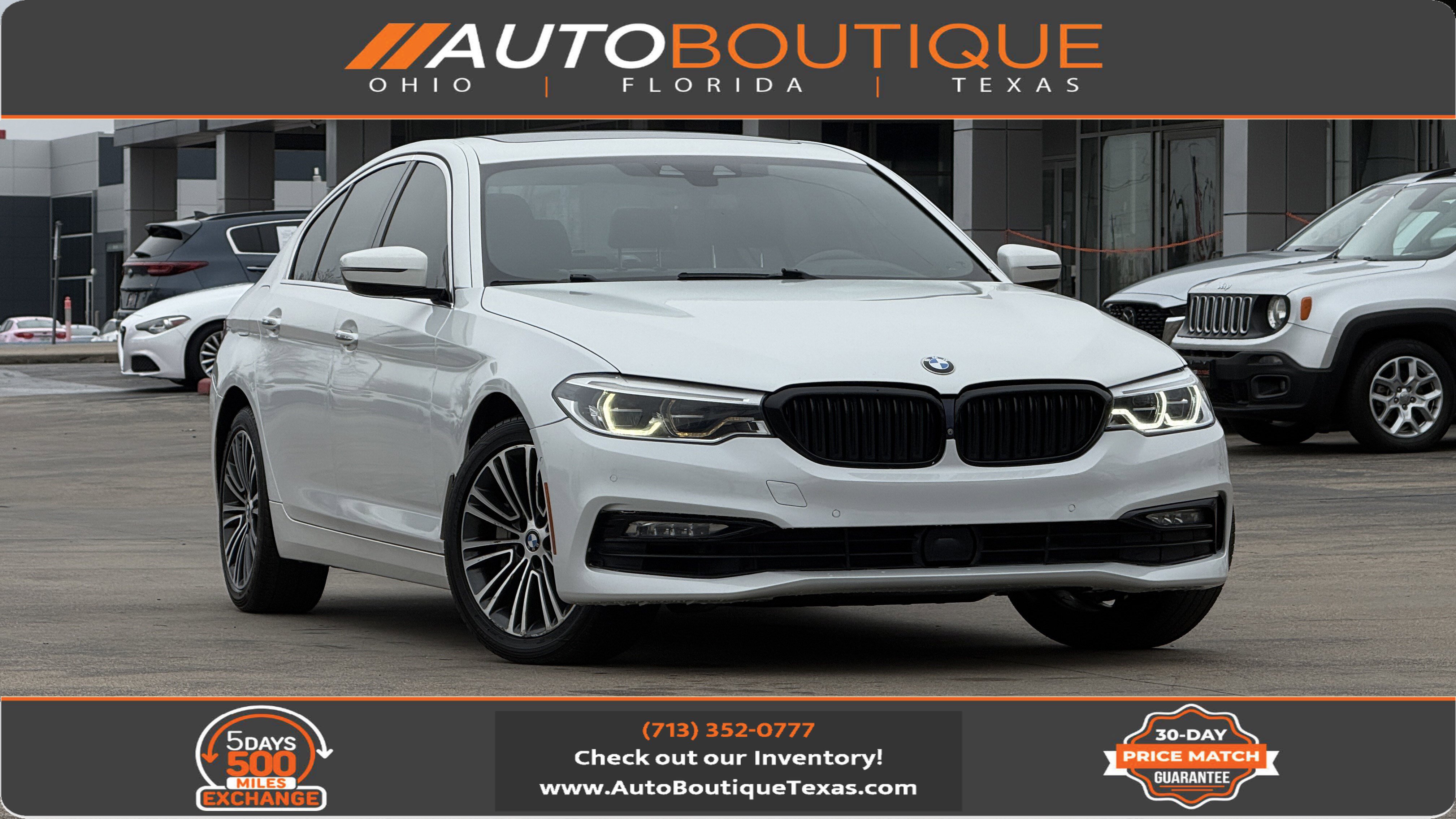 Used 2017 BMW 540i w/ Premium Package image 1