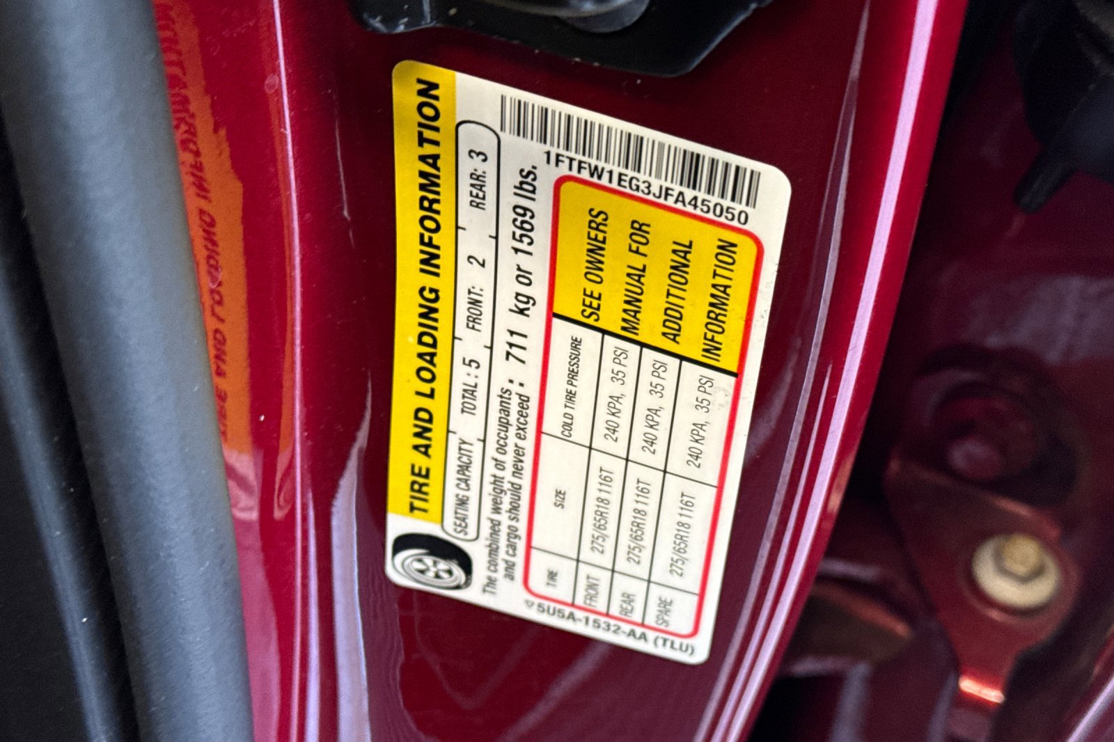 Certified 2018 Ford F150 Lariat w/ Equipment Group 502A Luxury image 22