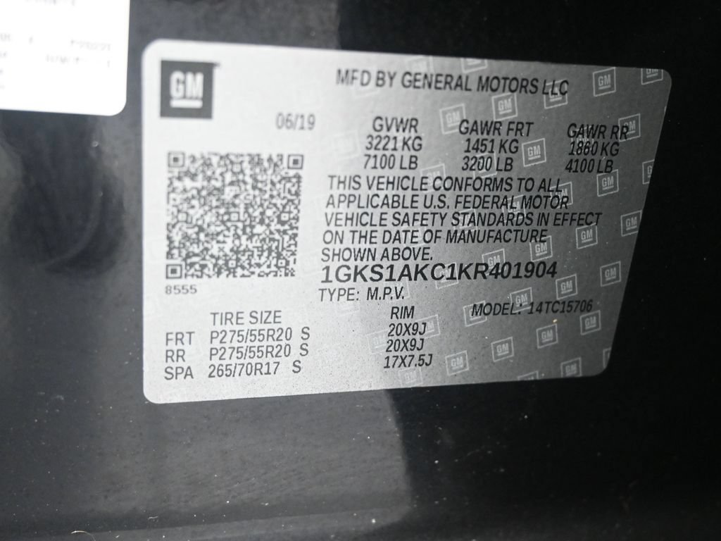 Used 2019 GMC Yukon SLE w/ SLE Value Package RWD image 11