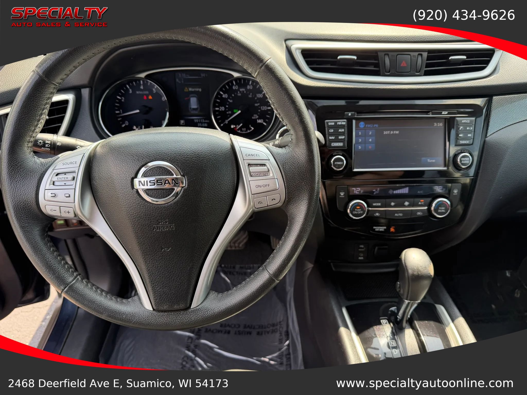 Used 2016 Nissan Rogue SL w/ SL Premium Package AWD/4WD image 15