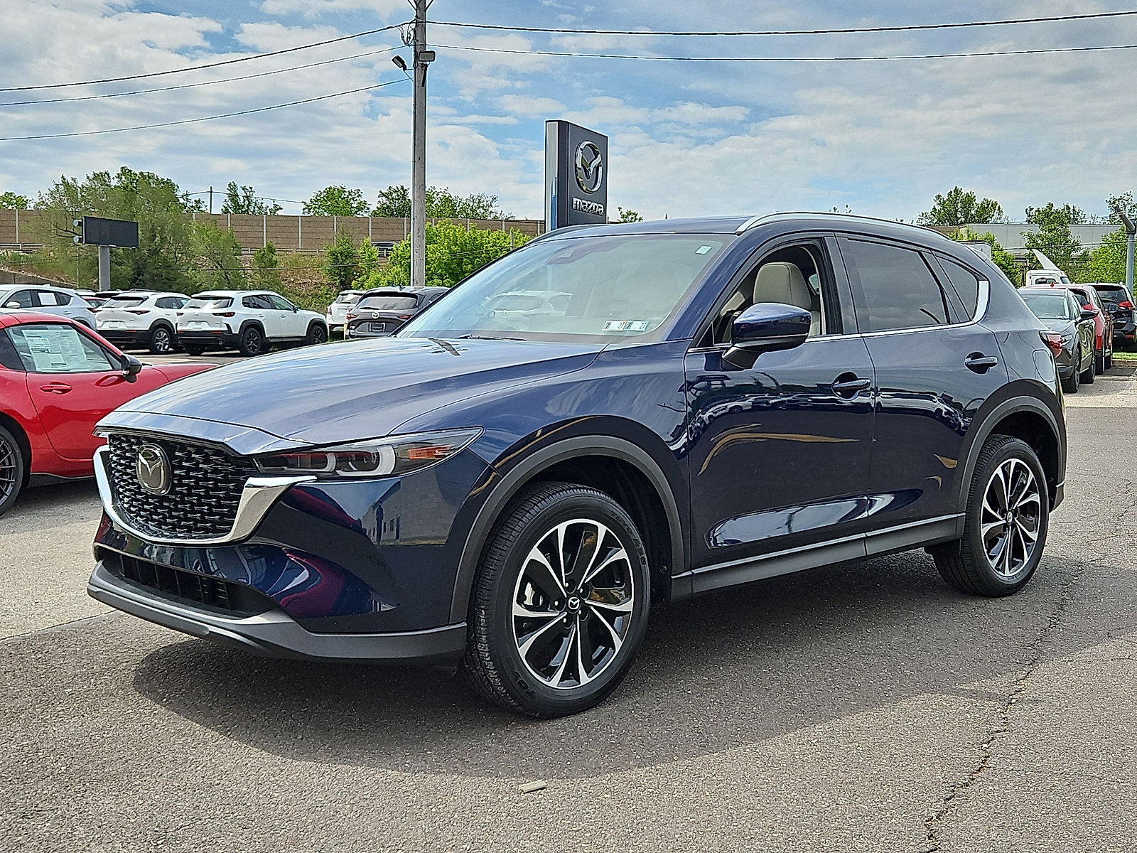 Used 2023 MAZDA CX-5 AWD 2.5 S w/ Premium Package image 3