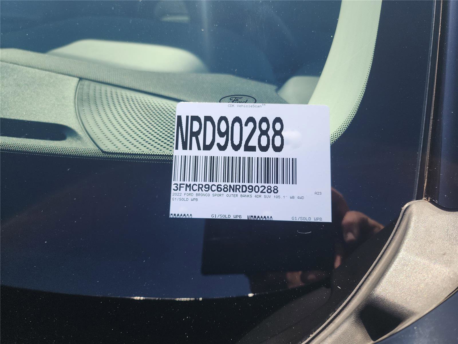 Certified 2022 Ford Bronco Sport Outer Banks w/ Tech Package image 11