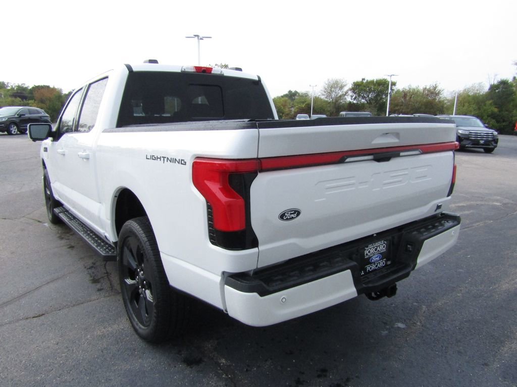 New 2025 Ford F150 Lightning Platinum w/ Dark Elements Package image 4