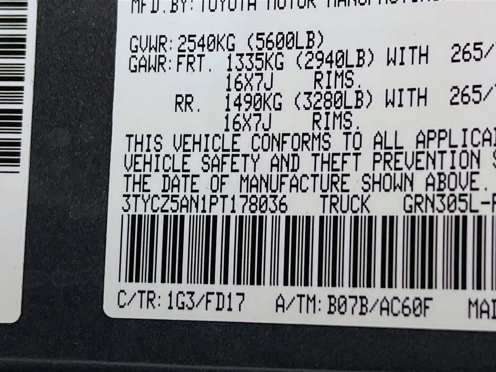 Certified 2023 Toyota Tacoma TRD Off-Road AWD/4WD image 29