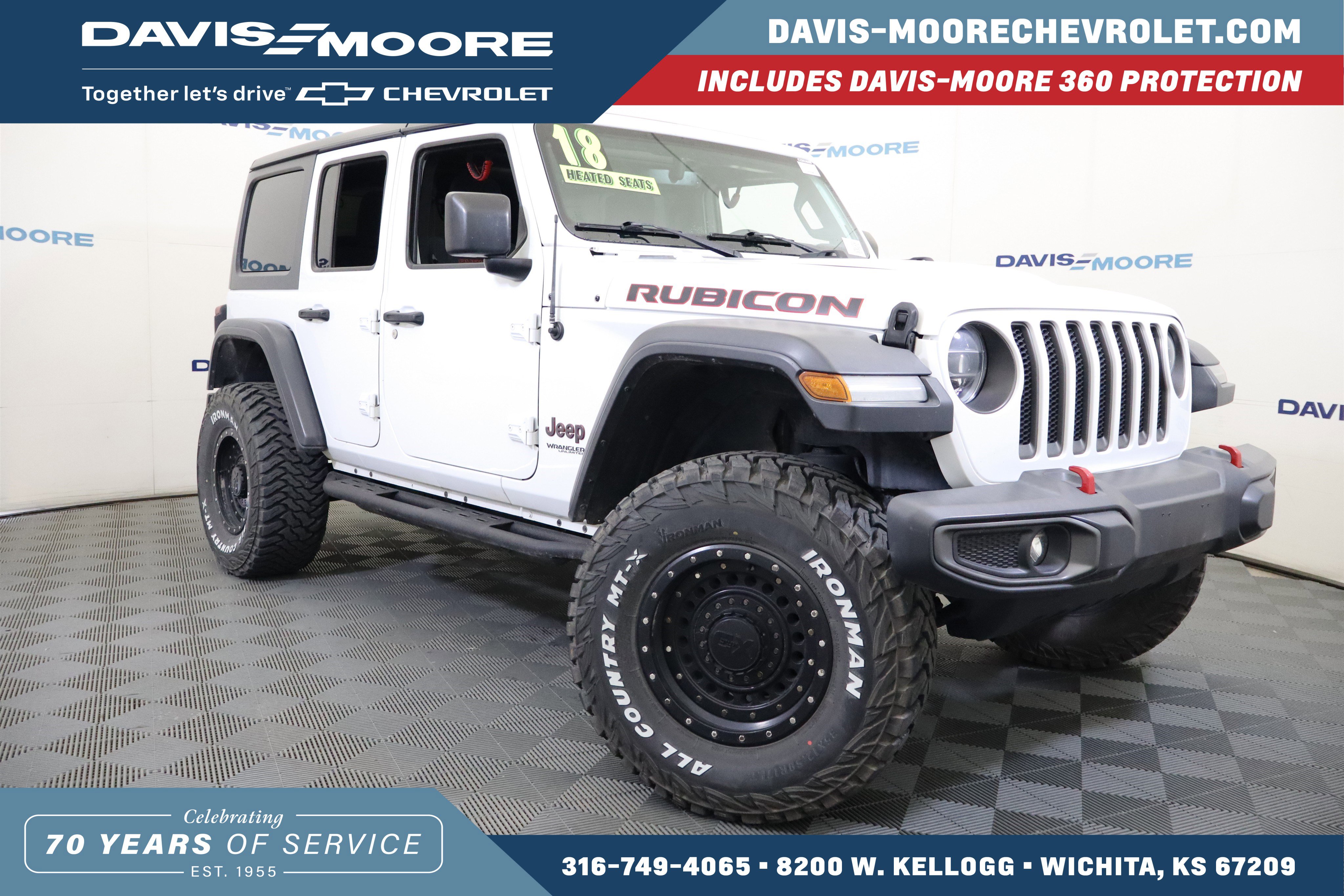 Used 2018 Jeep Wrangler Unlimited Rubicon image 1