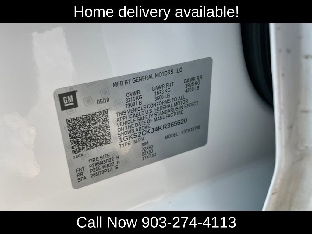 Used 2019 GMC Yukon Denali w/ Denali Ultimate Package image 34