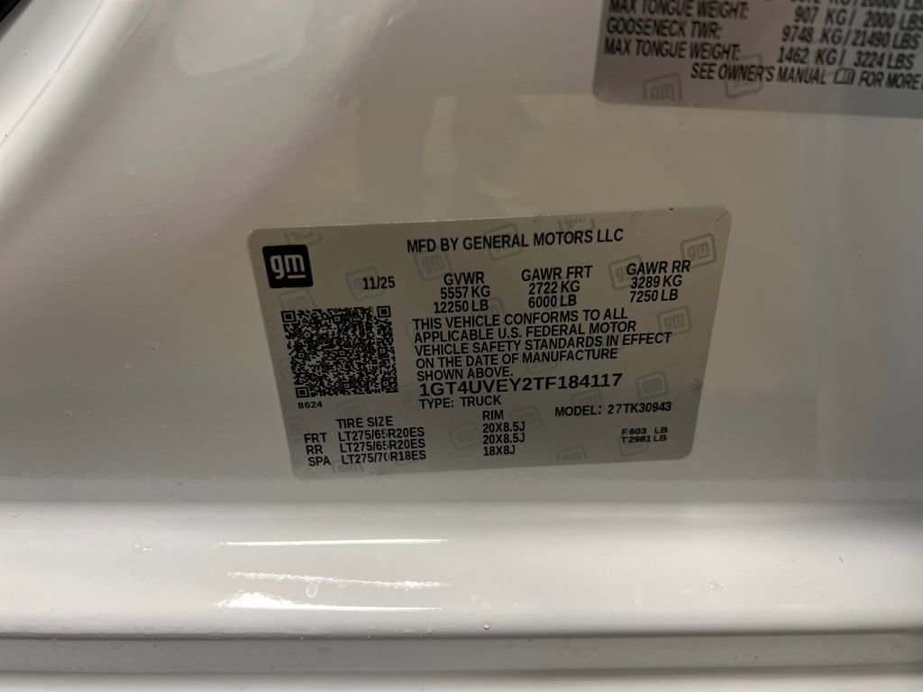 New 2026 GMC Sierra 3500 AT4 w/ AT4 Premium Plus Package image 29