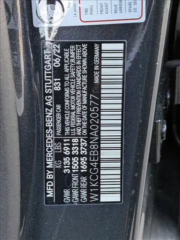 Used 2022 Mercedes-Benz EQS 580 4MATIC Sedan image 21