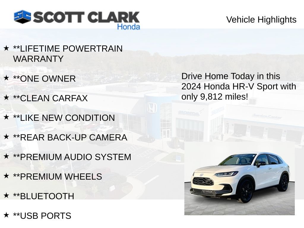 Used 2024 Honda HR-V Sport image 11