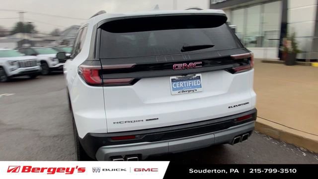 Certified 2025 GMC Acadia Elevation image 8