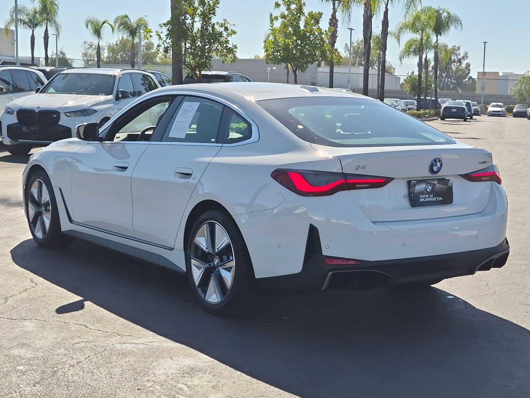 Certified 2025 BMW i4 eDrive40 w/ Parking Assistance Package RWD image 8