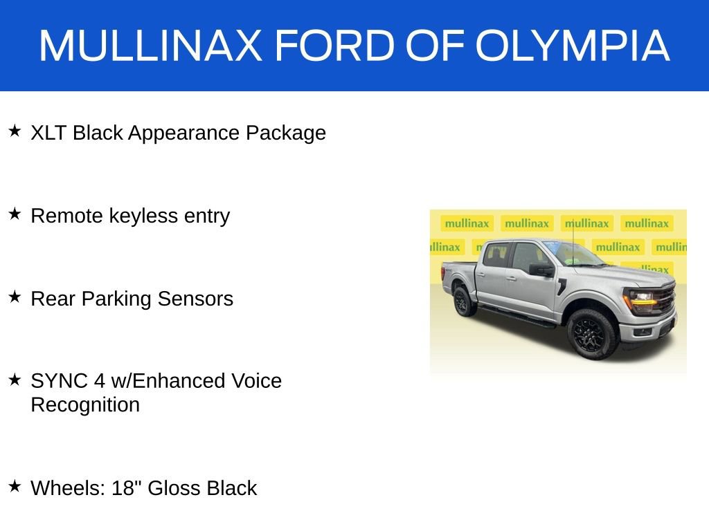 Used 2025 Ford F150 XLT w/ Equipment Group 301A Standard image 17