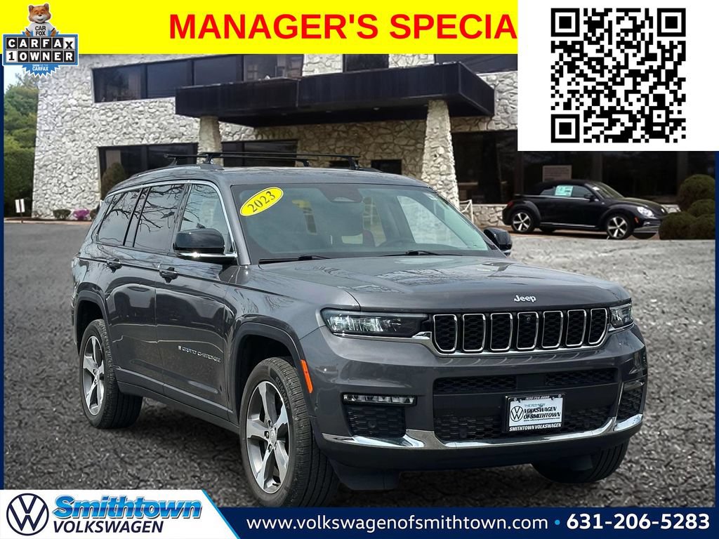Used 2023 Jeep Grand Cherokee L Limited w/ Luxury Tech Group II AWD/4WD image 1