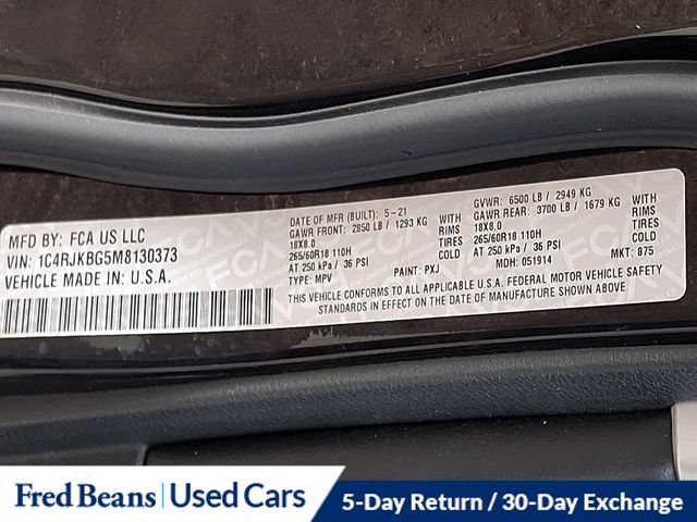 Used 2021 Jeep Grand Cherokee L Limited AWD/4WD image 34