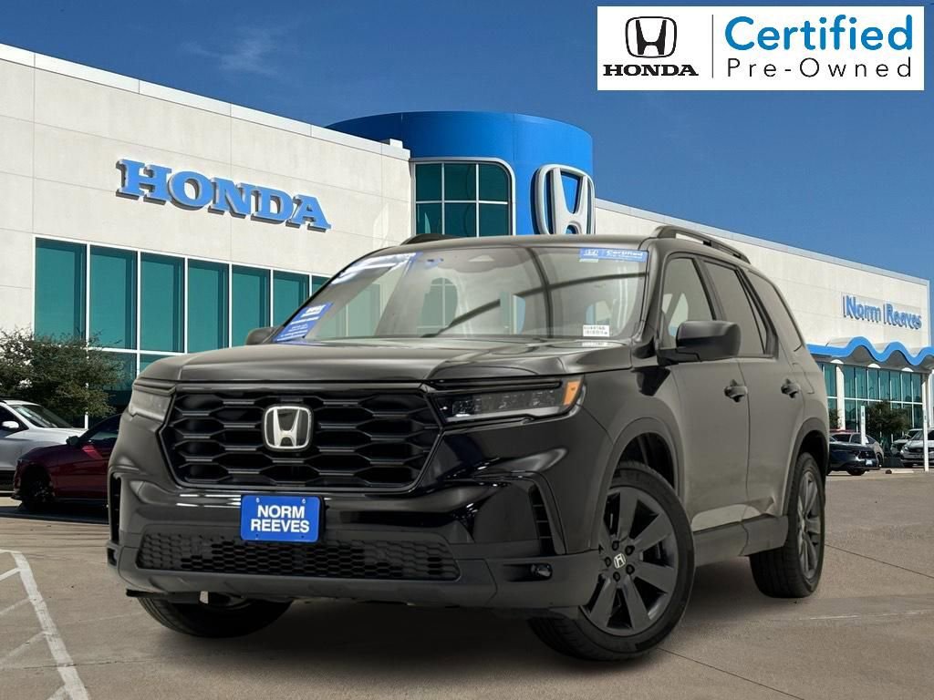 Certified 2025 Honda Pilot Sport