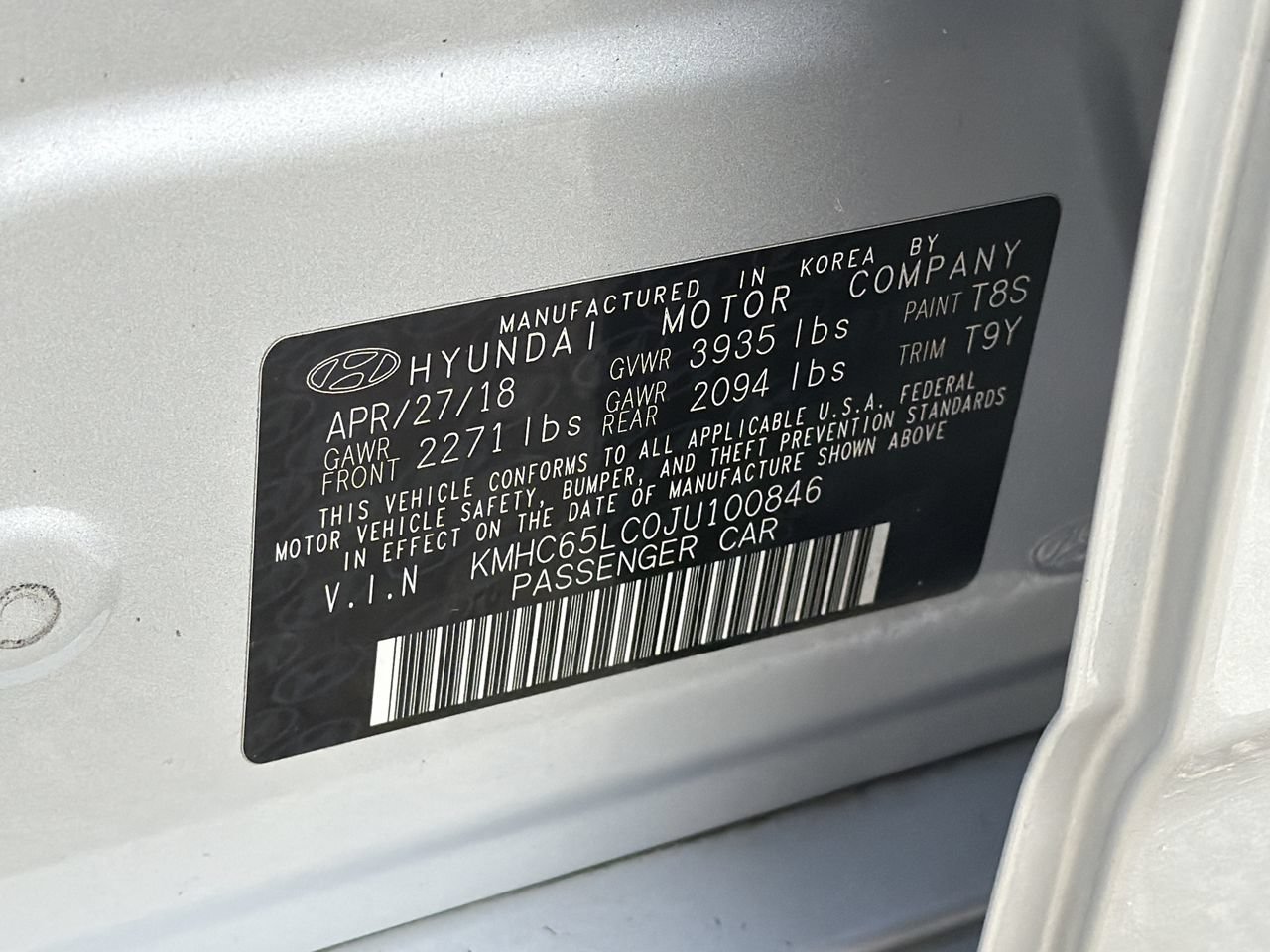 Used 2018 Hyundai Ioniq Blue FWD image 31