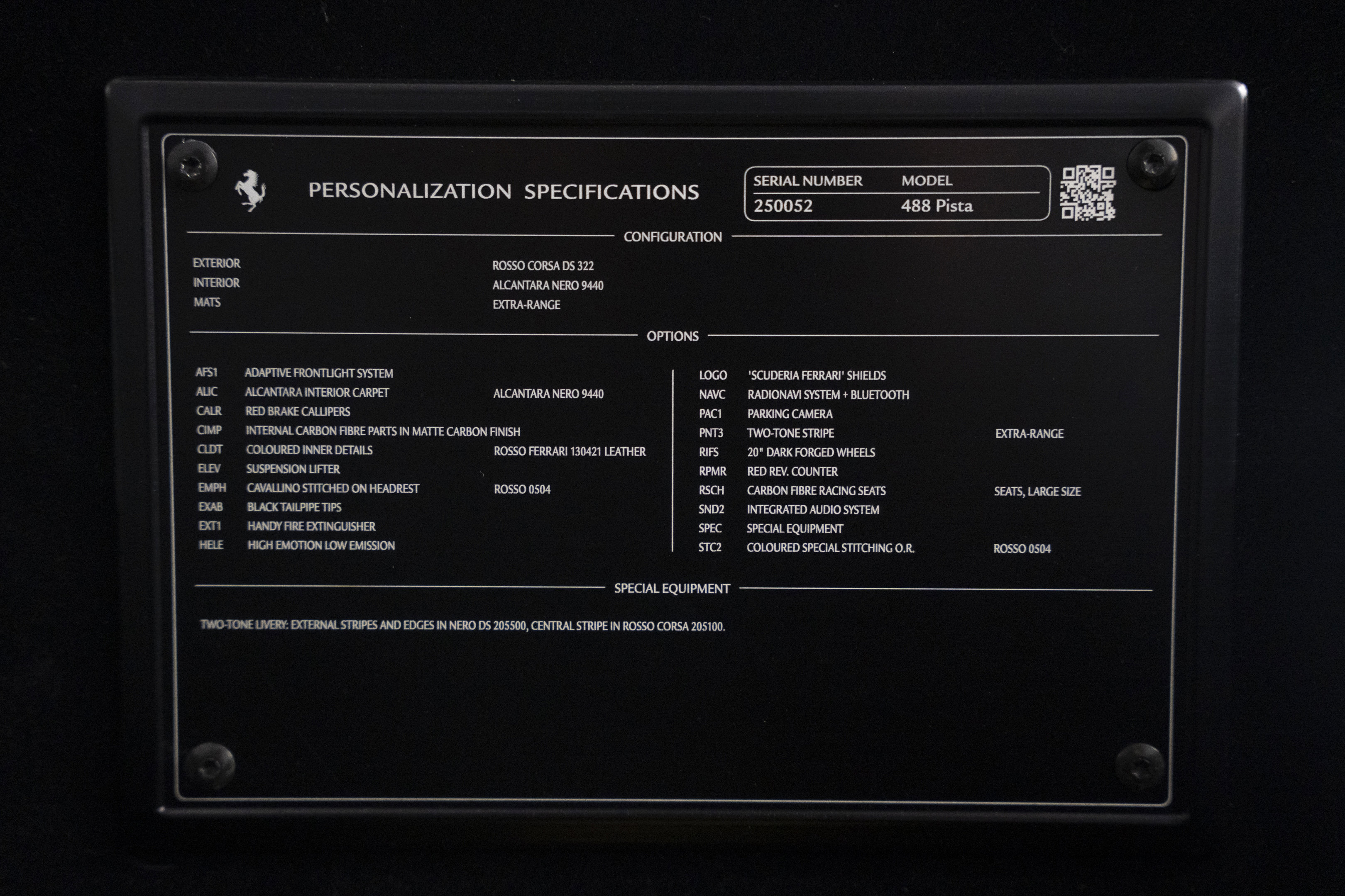 Certified 2020 Ferrari 488 Pista Coupe RWD image 54
