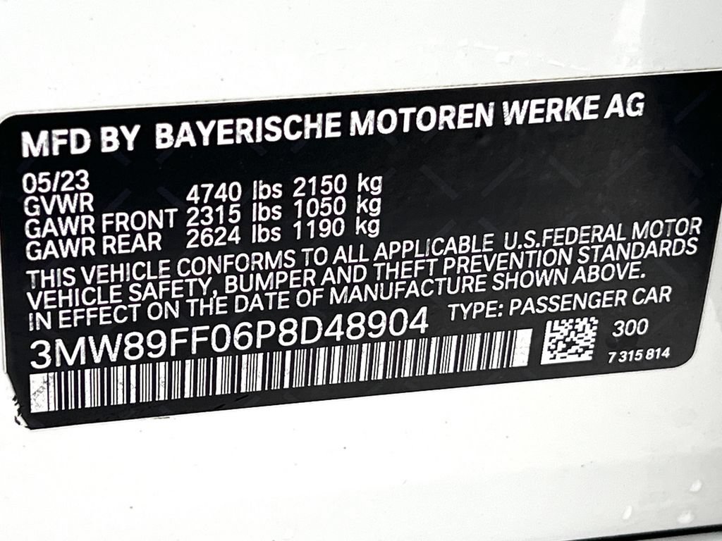 Certified 2023 BMW 330i xDrive Sedan w/ Convenience Package AWD/4WD image 24