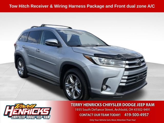Used 2018 Toyota Highlander Limited AWD/4WD image 1