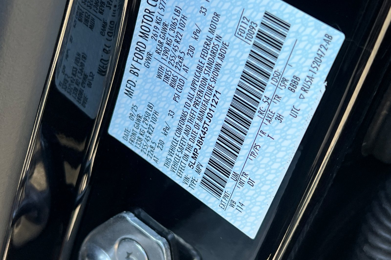 New 2026 Lincoln Nautilus Reserve AWD/4WD image 25