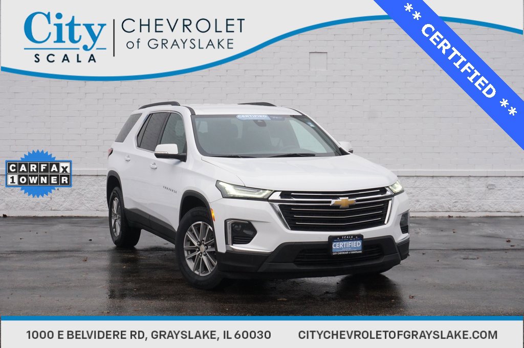 Certified 2023 Chevrolet Traverse LT w/ LPO, Floor Liner Package